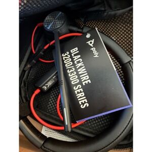 Poly Blackwire 3315 Wired Monaural Headset USB-C Microsoft Teams BW3315M 8X218AA